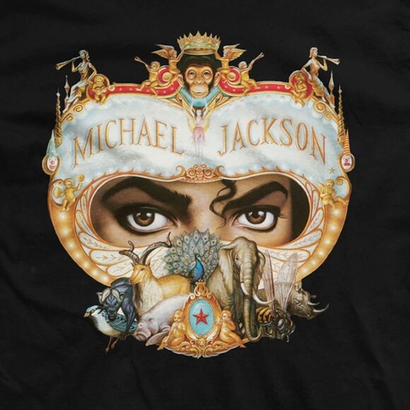 Michael Jackson Dangerous Album T Shirt Pop Music Icon Graphic Fan Gift Retro 73 - Picture 2 of 5